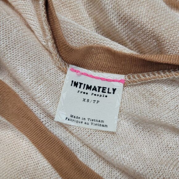 Free People Intimately Weekend Knit Top Size XS - Picture 7 of 9